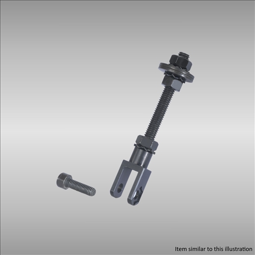 Deckenhalter Satz D2 ohne T-Stück - 80mm