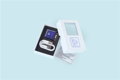 LPMS-URS3 – Packungsbeilage/Infokarte mit Bedien- und Produkthinweisen