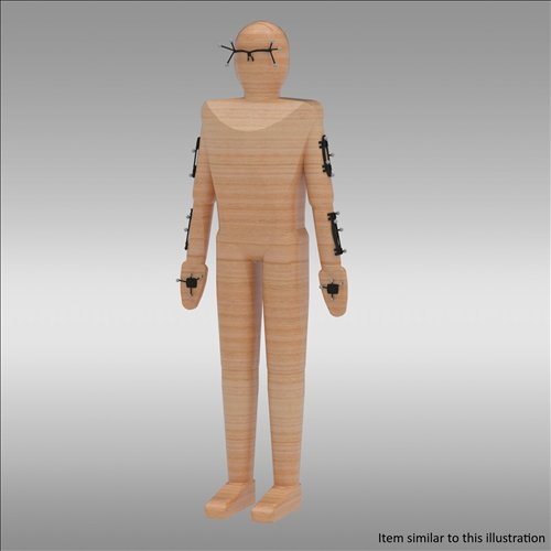 Motion Capture Target Satz, Oberkörper - Mensch 1