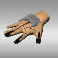 FT2 tactile - Fingersatz XS rechts